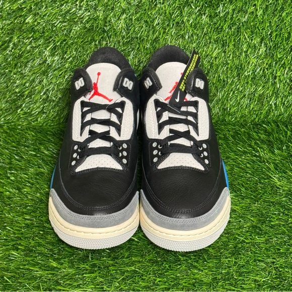 Size 8.5 - Mens Air Jordan III 3 Retro OG Rare Air Basketball Black - IB8967-004 - Picture 3 of 9